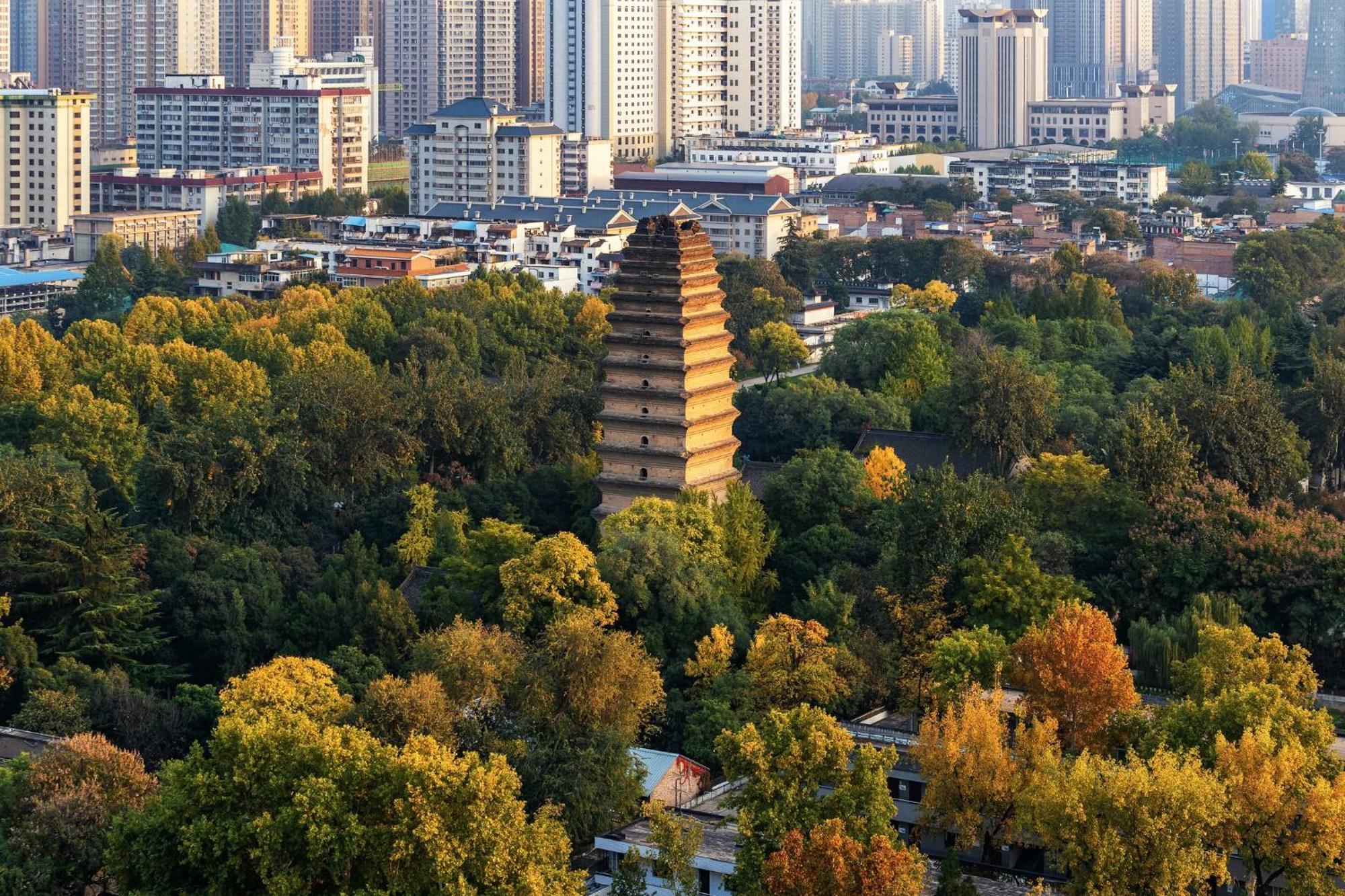 Intercontinental Xi'An North By Ihg Hotel ภายนอก รูปภาพ